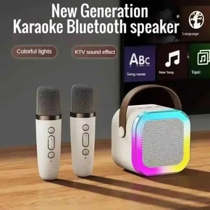 12-in-1 Karaoke Microphone & Speaker for Kids – Wireless Bluetooth Singing Mic | MicJoy
